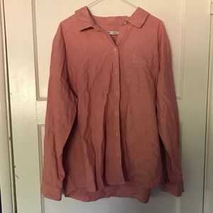 Salmon Button Down